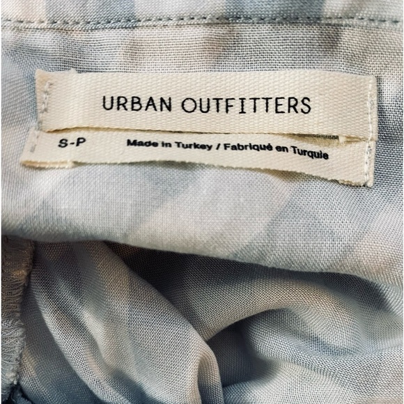 Urban Outfitters Blue Checkered Sleeveless Jumpsuit Women's Size Small - Picture 4 of 12